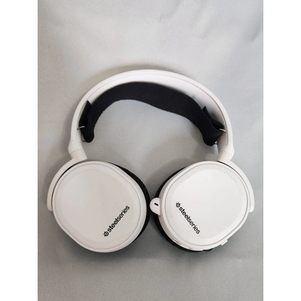 SteelSeries Artis 3 White Wired Gaming Headset Headphones/mic